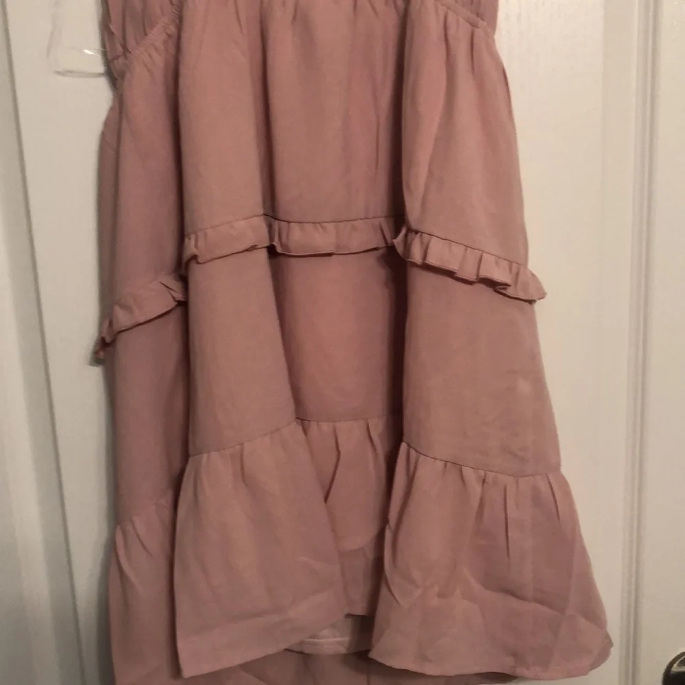Pink Ruffle Dress- New without tags - Picture 6 of 10
